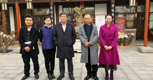 董事長高海華全程陪同陳帥佛參觀河南綠探集團，聚焦環保技術推廣